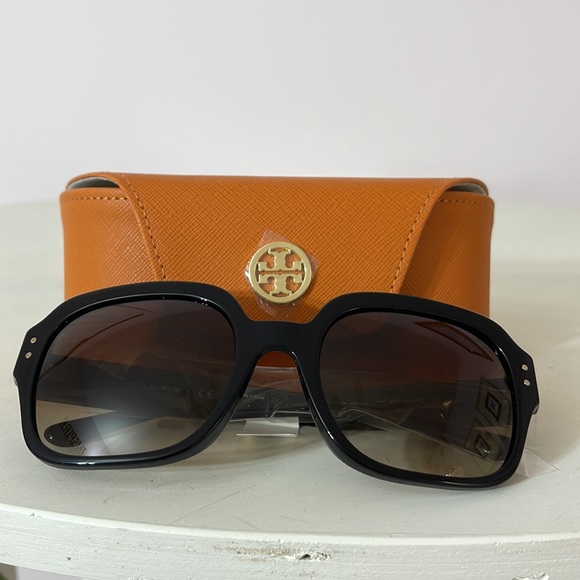 Tory Burch Accessories Tory Burch Oversized Square Logo Sunglasses Poshmark